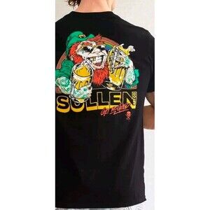 Sullen Get The Gold Tattoo Lifestyle Graphic Premium Leprechaun Large NWT D30